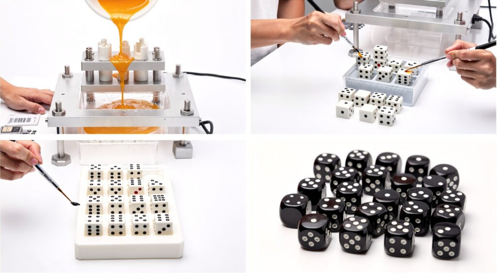 ¶ How Dice Are Made ¶