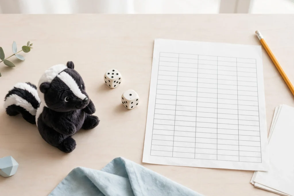 Learning Skunk Dice Game Rules and Strategies